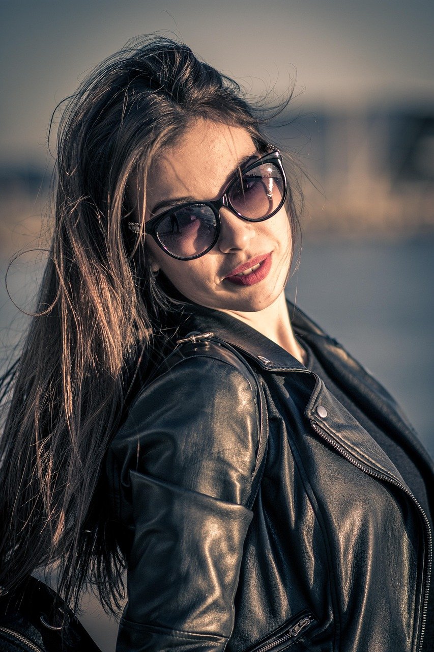 portrait, beautiful, young, face, fashion, woman, lifestyle, brunette, attractive, sunglasses